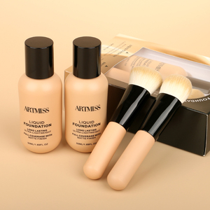 Cobertura impermeable original de 69 colores para piel grasa Suero Base facial Base líquida Base - Product Image 1
