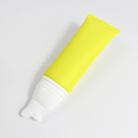 Tube de massage vide avec applicateur en céramique rotatif sur capuchon ON/OFF pour crème pour le cou, crème pour les yeux, emballage cosmétique en tube souple