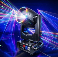 Projecteurs laser RGB à faisceau animé 5W/8W/10W en aluminium avec contrôle DMX512/ILDA pour éclairage de scène de discothèque, DJ, bar