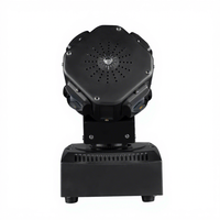 Projecteur LED à double tête DMX512 8*10W 4-en-1 avec laser doré et RG pour DJ/Scène Disco, idéal pour les soirées