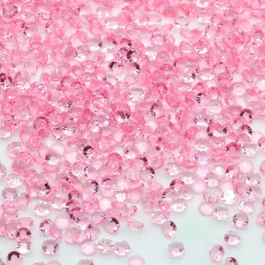 गर्म बेचने 2mm, 3mm, 4mm, 5mm, 6mm पारदर्शी Rhinestones के राल सामग्री