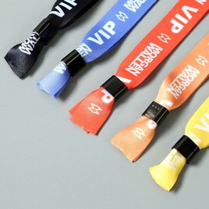 Bracelets jetables en polyester imprimés sérigraphiés pour l'identification des entrées aux festivals de musique, conférences et événements - Product Image 1
