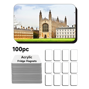 カスタムロゴ3D冷蔵庫マグネットクリスタルカスタム形状プロモ冷蔵庫マグネット毎日旅行ギフトアクリルブランク冷蔵庫マグネット - Product Image 2