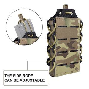 Sinairsoft - Bolsa Ligera para Cargador Individual, Corte Láser con Diseño Molle para 5.56/7.62, Hecha de Nailon Duradero, Equipo Táctico - Product Image 5
