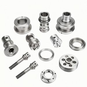 Các bộ phận kim loại tùy chỉnh, gia công năm trục, thép không gỉ, nhôm, tiện, phay, dịch vụ xử lý chính xác, các bộ phận <span class=keywords><strong>CNC</strong></span> - Product Image 2