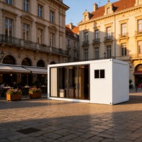 Boîte de rangement démontable et empilable à montage rapide pour un gain de place optimal en appartement