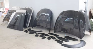 Capó de Fibra de Carbono para Jeep Grand Cherokee 2013-2023, Capó Modificado de Fibra de Carbono - Product Image 4