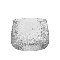 Verres à shot personnalisés Samyo 370ML en cristal transparent à fond épais, verres à whisky Lowball pour bar et restaurant