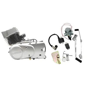 Motor 100cc para honda, para yamaha kawasaki liventilador ax100 motor com kit de embreagem bobina de disco