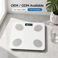 Pèse-personne numérique ultra-plat, capacité 180 kg, intelligent pour la maison, pour salle de bain, soutien expert pour une vie saine, mesure en 5 minutes