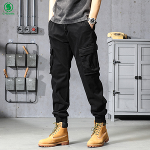 <span class=keywords><strong>Pantalon</strong></span> Cargo Coton-Élasthanne Homme Streetwear Multi-Poches Joggers les Plus Vendus en Gros - Product Image 5