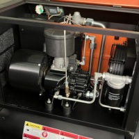 Compresseur d'air monophasé ZAKF de haute qualité 5,5 kW 7,5 CV 220 V 50 Hz tout-en-un intégré de type vis avec réservoir pour trieuse chromatique