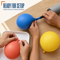 Ballons en latex de 12 pouces en gros, noir, orange, rose, violet, rouge, blanc, pour Halloween, remise de diplôme, baby shower, décoration de mariage