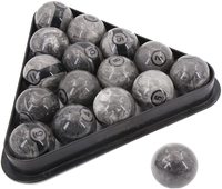 Xmlinco – jeu de balles de billard populaire 2-1/4 pouces, 16 balles pour Tables de piscine professionnelles, accessoire de billard