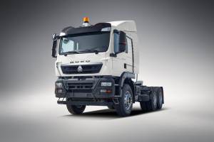 รถบรรทุกหัวลาก SINOTRUK HOWO 6x4 ใหม่ ยูโร 3 ดีเซล 351-450 แรงม้า พวงมาลัยซ้าย เครื่องยนต์ Weichai น้ำหนักรวม 10-15 ตัน เกียร์ธรรมดา - Product Image 5