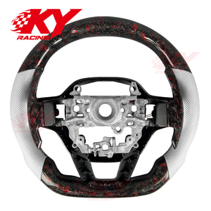 Volant personnalisé en fibre de carbone pour Honda Civic Accord 11e génération Sport Si RS Hatchback Type R Honda CRV HRV 2021-2026 - Product Image 4