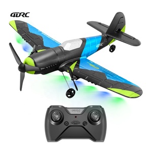 Avion RC en mousse 4DRC G8 avec stabilisateur gyroscopique 6 axes, planeur RTF, télécommande 2 canaux 2,4 GHz, <span class=keywords><strong>décollage</strong></span> manuel, chasseur, <span class=keywords><strong>hélicoptère</strong></span> - Product Image 1