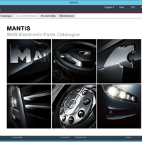 2026.08년형 MANTIS EPC V840 트럭 수리 소프트웨어 (트럭 및 버스용) Windows USB 인터페이스 ROHS 인증 유니버설 호환