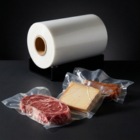 Sacs sous vide en nylon haute barrière, qualité alimentaire, rouleaux de scellage sous vide personnalisés, résistants aux perforations, pour l'emballage de viande congelée, de bœuf