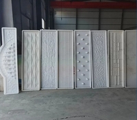 Moule pour panneau mural en béton, moule en plastique pour béton préfabriqué, moule pour clôture, moule pour bordure de clôture, moule pour plaque de clôture