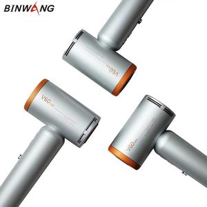 Sèche-cheveux Binwang avec prise EU, 100 millions d'ions négatifs, 1400W, haute puissance, haute vitesse, mini, léger, pour voyage - Product Image 1