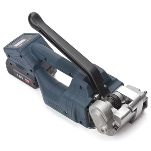 Machine de cerclage PET/PP à serrage en un clic électrique à haute efficacité sans boucle pour étui à textiles pour boissons alimentaires - Product Image 6