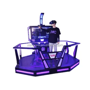 Pretthemapark 9d Virtual Reality Wandelruimte Platform Vr Schietsimulator Game Machine