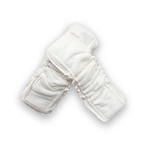 Fodere per pannolini per bambini assorbenti morbidi ecologici 5 strati inserti per pannolini in tessuto di fibra di bambù per pannolini di stoffa - Product Image 3