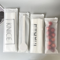 Bolsa de Almacenamiento para Extensiones de Cabello con Cierre Hermético, Transparente, Impermeable, con Logotipo Personalizado, Funda Protectora contra el Polvo, Bolsa de Embalaje para Paquetes de Cabello con Cierre Largo