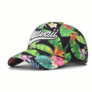 Fashion New Embroidered Cotton Baseball Cap Women Men Bright Color Sports <b>Hat</b> All-over Cotton Printing Outdoor Beach Sun <b>Hat</b> - Product Image 2