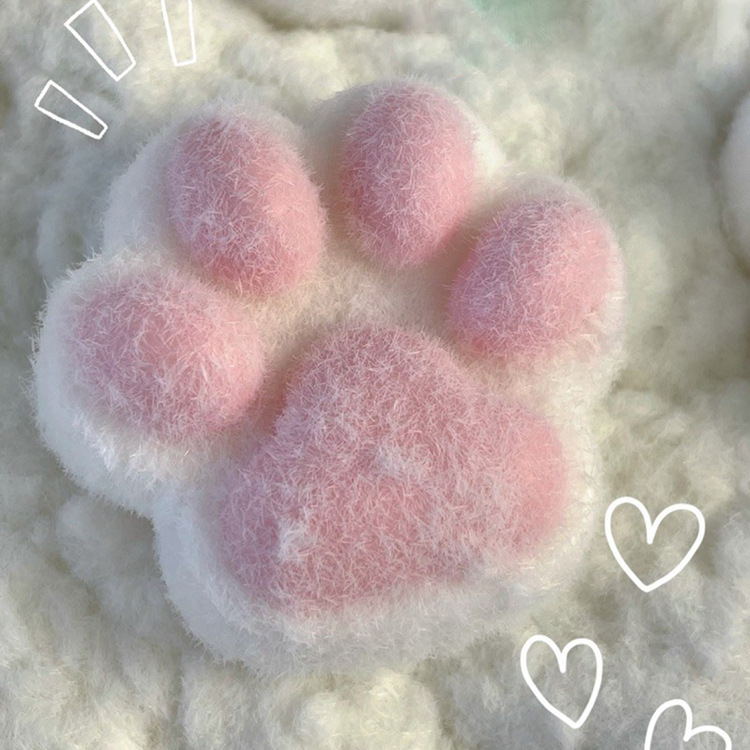 TPR Handmade Unique Gift Slow Rebound Toy Hamster Soft Pinch Squeeze Toy Taba Squishy Paw Squishy Cat Paw