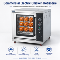 Four à rôtir électrique automatique commercial certifié CE, fabriqué en Chine, pour poulet rôti, 10000-20000W