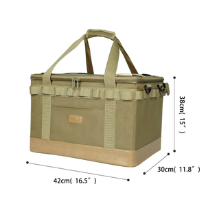 Tactical <b>Camping</b> Storage Bag Heavy Duty Utility Tote Shoulder Strap <b>Camping</b> <b>Kitchen</b> Organizer Outdoor Travel Storage Bag - Product Image 2