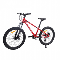 Rangka Aluminium Alloy 7-Speed Rem Cakram Ganda Sepeda Gunung M22 Chasing Wind 22-inci Tanpa Suspensi