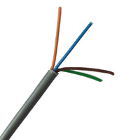 Câble téléphonique rond à 4 conducteurs