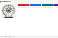 Jantes en alliage forgé Beadlock 12 rayons 5x112 5x114.3 5x120 18-21 pouces bleu titane pour SUV 4x4 et course tout-terrain
