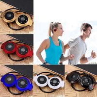 Écouteurs Bluetooth sport 3 en 1 avec logo personnalisé, écouteurs avec fente pour carte TF, lecteur MP3 hors ligne, fonction diffusion radio FM sans fil