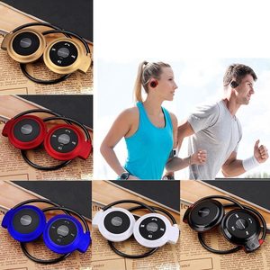 Écouteurs Bluetooth sport 3 en 1 avec logo personnalisé, écouteurs avec fente pour carte TF, <span class=keywords><strong>lecteur</strong></span> <span class=keywords><strong>MP3</strong></span> hors ligne, fonction diffusion radio FM <span class=keywords><strong>sans</strong></span> <span class=keywords><strong>fil</strong></span> - Product Image 4