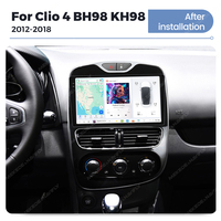 MEKEDE DUDU7 Autoradio GPS Navigation Écran 2K Lecteur Multimédia Android Auto pour Renault Clio 4 BH98 KH98 2012-2018