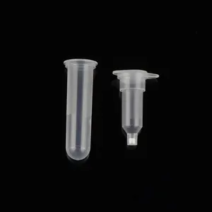 2ml transparent blood collection tube for Nucleic Acid with PP virgin material for Lab use