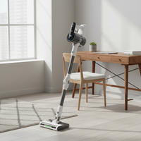 Aspirateur à main 36V haute aspiration sans fil avec lumière LED pour le nettoyage des sols et des tapis à la maison