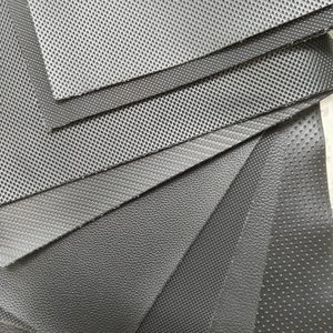 <span class=keywords><strong>Cuir</strong></span> synthétique demi-trou grain PVC personnalisé bonne qualité Faux <span class=keywords><strong>cuir</strong></span> pour siège de voiture volant appui-tête moteur de rembourrage - Product Image 6