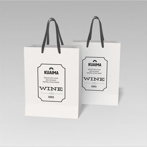 Bolsas de Regalo Personalizadas al por Mayor <span class=keywords><strong>KM</strong></span> para Navidad, Bodas, Ramos de Flores, Perfumes, Compras de Lujo con su Propio Logotipo - Product Image 4