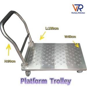 Victory รถเข็นสแตนเลสสตีลสำหรับโรงแรมและร้านอาหาร - Product Image 6