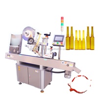 Machine d'étiquetage automatique à grande vitesse pour flacons en verre de 5 ml et 10 ml, applicateur horizontal pour tubes et ampoules
