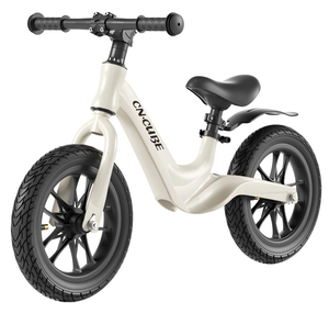 Vélo d'équilibre pour enfants CN.CUBE BDX, nouveau design OEM ODM, cadre pliable à suspension souple, 12 pouces, alliage de magnésium, pneus gonflables, sans frein, charge maximale 50 kg - Product Image 1