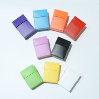 Boîte de rangement pour cartes RFID bloquant les signes de reconnaissance par radiofréquence (PP RFID) pour entreprises, Pokémon et stockage multi-cartes - 3x4 pouces