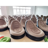 Fauteuil gonflable PVC de haute qualité pour salon, idéal pour adultes et enfants, très grand modèle avec pompes – Vente Flash
