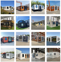Prix Usine Cabine Conteneur Mobile 20 pieds Maisons Préfabriquées Modulaires à Assembler Mini Maison Conteneur Préfabriquée Prête à l'emploi Maison Portable