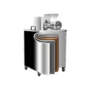 Linea di Produzione <span class=keywords><strong>Pasta</strong></span> MS-6 in Acciaio Inossidabile Completo, Unità Principale con Velocità del Mandrino Stabile a 100 RPM, <span class=keywords><strong>Macchina</strong></span> <span class=keywords><strong>per</strong></span> Estrusione di Noodle Multiforma - Product Image 2